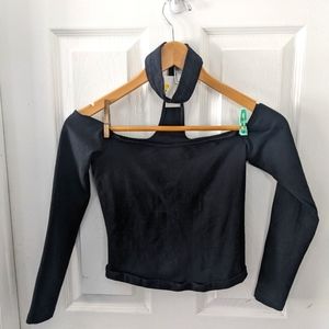 American Apparel off the shoulder choker top size Small 🖤
